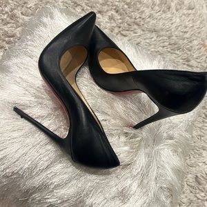 Christian Louboutin Kate red sole high heel pumps, Black